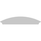 Ekena Millwork Arched Architectural Grade PVC Pediment, 64"W x 14"H x 2-3/4"P PEDP064X140ARD00 - alternate 4